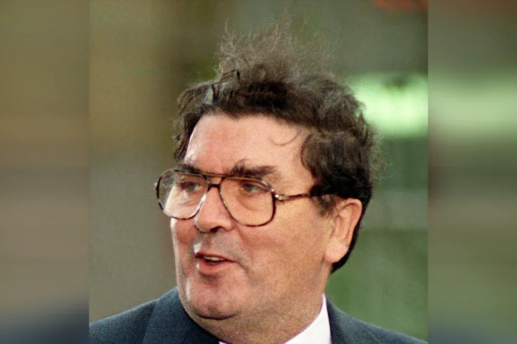 Archival portrait of John Hume