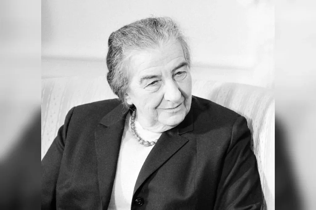 Archival portrait of Golda Meir