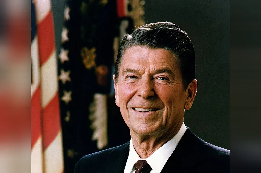 Official portrait of Ronald Reagan