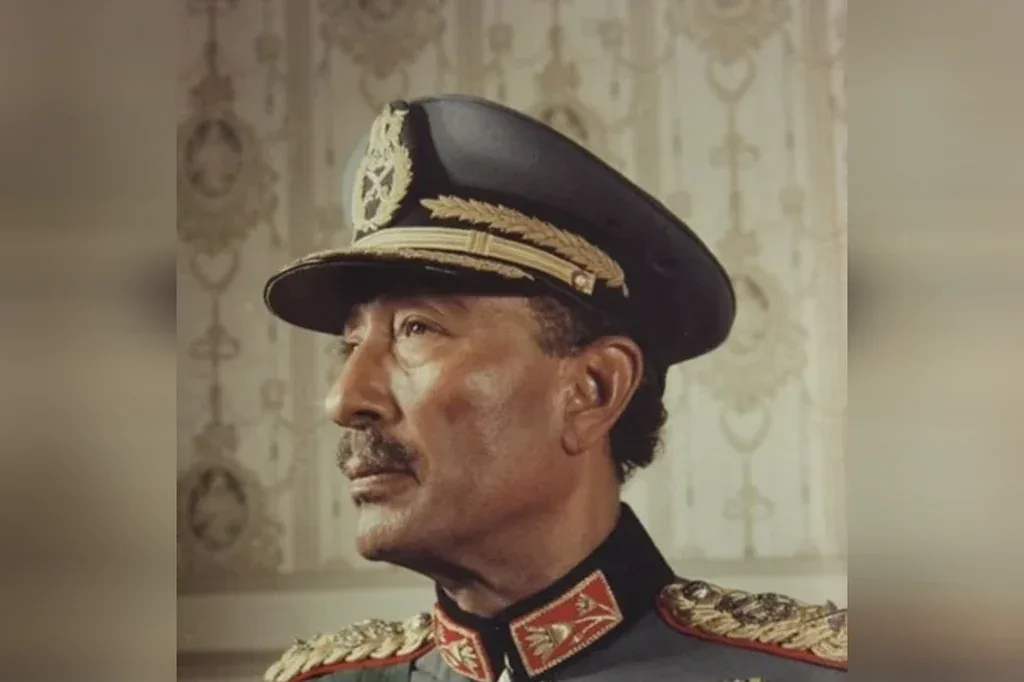 Official portrait of Anwar Sadat